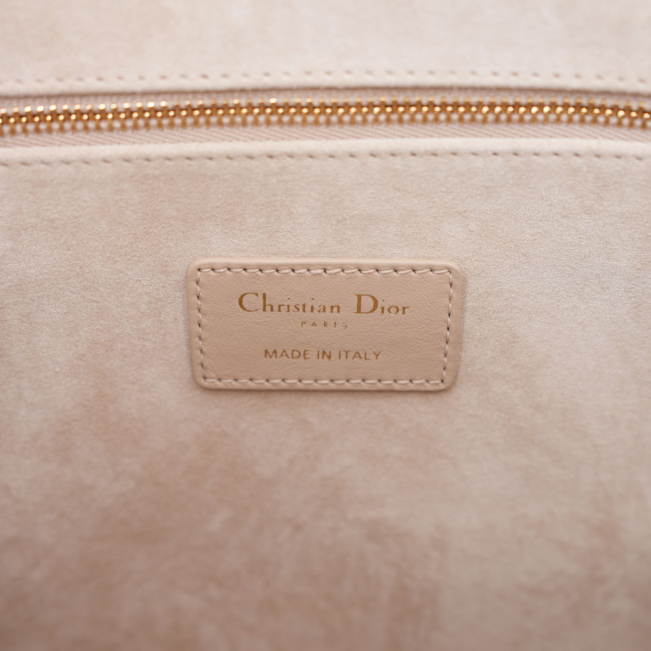 CHRISTIAN DIOR(USED)디올 레더 북토트 미듐